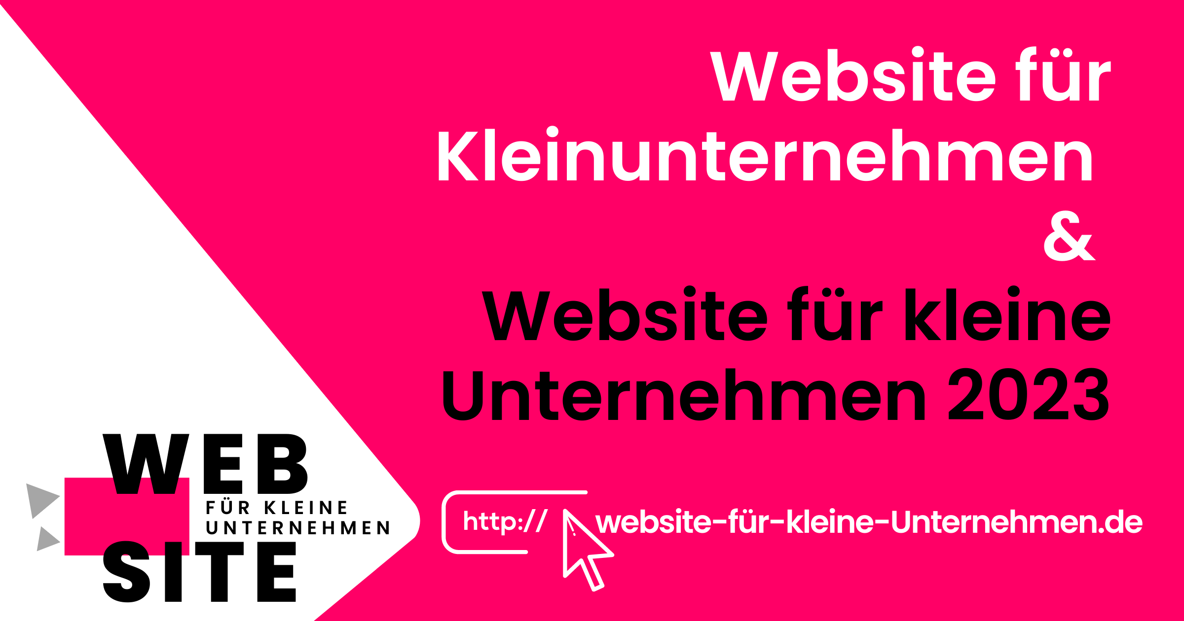 Website für Kleinunternehmen und Website für kleine Unternehmen - featured image