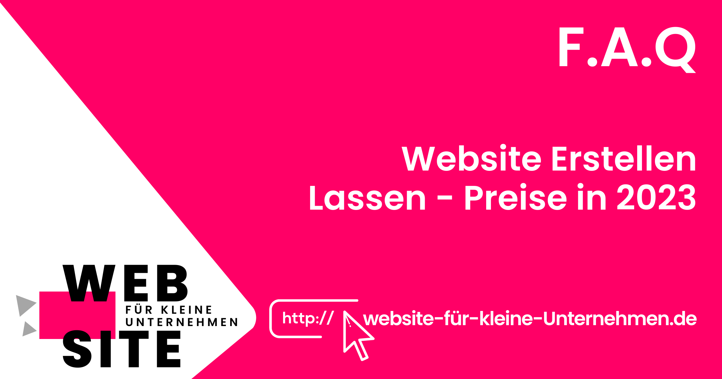 website-für-kleine-unternehmen - Website Erstellen lassen Preise - FAQ