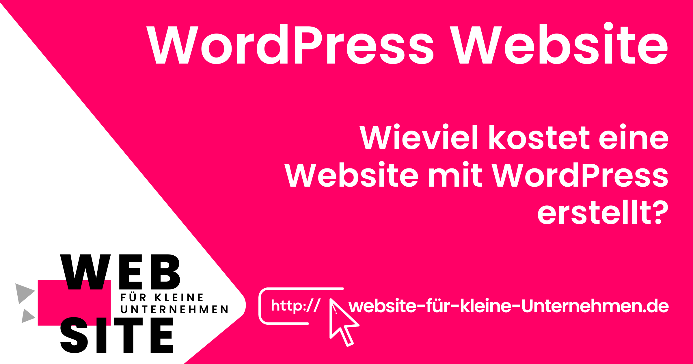 website-für-kleine-unternehmen - Website Erstellen lassen Preise - WordPress
